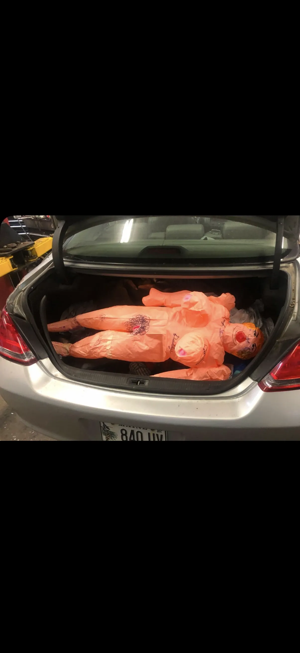 Funny Inflatable Blow-Up Doll Gag Gift - Custom Decorated Party Prop